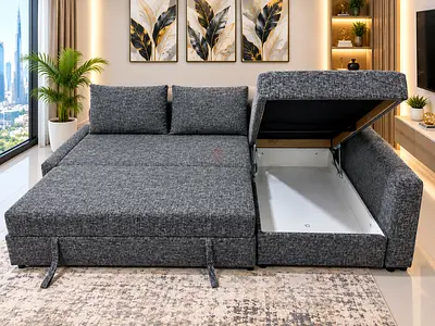 Storage Corner Sofa Grey Corner Sofa Bed