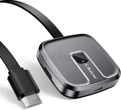 Miracast HDMI Dongle, Wireless WiFi Display Adapter, 2.4/5GHz HDMI Display for TV/Projector/Monitor