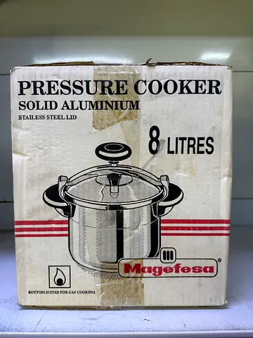 Magefesa 8L Aluminium Pressure Cooker – Made in Spain