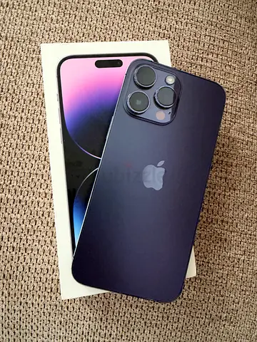 iPhone 14 Pro Max 128gb - Deep Purple, Excellent Condition with Box