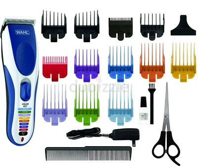 Wahl Color Pro Cordless Hair Clipper Kit - 19pcs