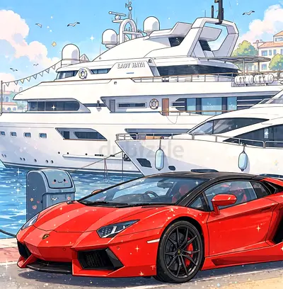 Luxury Yacht & Supercar Experience - Single Ticket