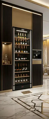 Vestfrost Tall Freestanding Wine Cooler & Beverage Fridge – Good Condition