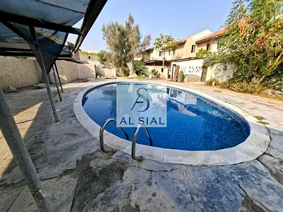 Swimming pool/ Spacious 3 bedroom hall double story villa with 2 parking area/ lawn area
