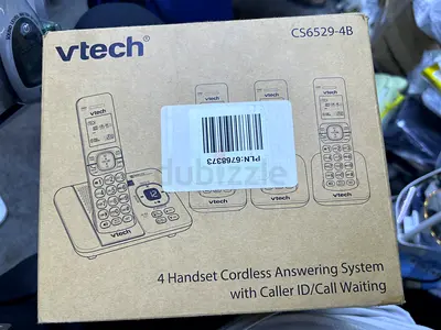 VTech CS6529-4B 4-Handset DECT 6.0 Cordless Phone with Answering System