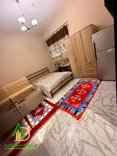 Brand-New Studio for Monthly Rent in Al Rashidiya 3, Opposite Ajman One Towers, Separate Kitchen & B