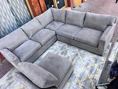 Crate&barrel axis corner sofa without single seat