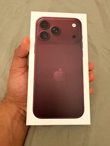 18 Pro Max 512gb Burgundy TDRA