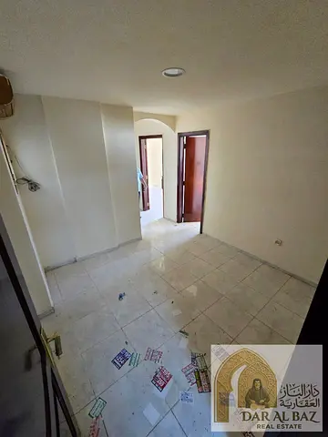 Two-bedroom apartment with living room for annual rent in Al Ghuwair, Sharjah. Excellent space, pri