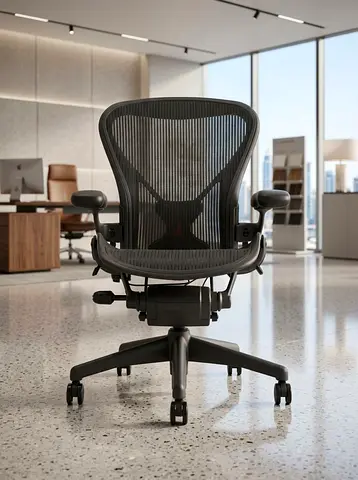Used Herman Miller Aeron size C in good condition