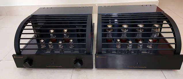 PrimaLuna Tube Pre and Power Amplifier