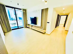 3BR Apartment | Binghatti Crest | Pool & City View
