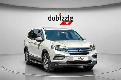 AED 1181/month | 2017 Honda Pilot | GCC Specs | Ref#529324