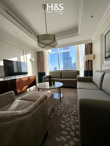 Fully Furnished 2BR | Burj Khalifa & Fountain View