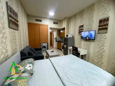 Furnished Studio for Monthly Rent in Al Jurf, Ajman – Near Ajman Court, All Bills Included, AED 2,700 Monthly