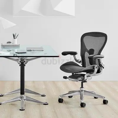 Remastered Version Herman Miller Aeron Office Chair Fully Options Excellent Condition