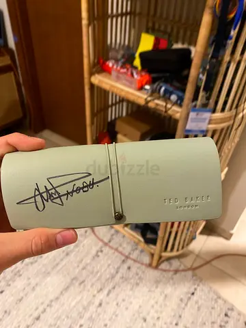 Ted baker glasses case signed by chef Nobu