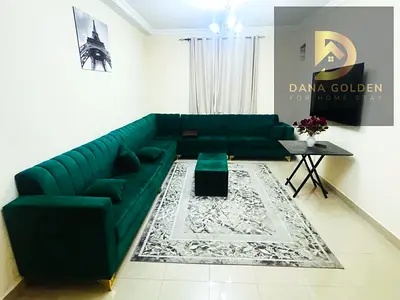 Two rooms with two bathrooms for monthly rent in Sharjah, Al Taawun area.