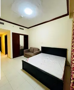 Master bedroom available for @ rent Dubai Al Nahada 1