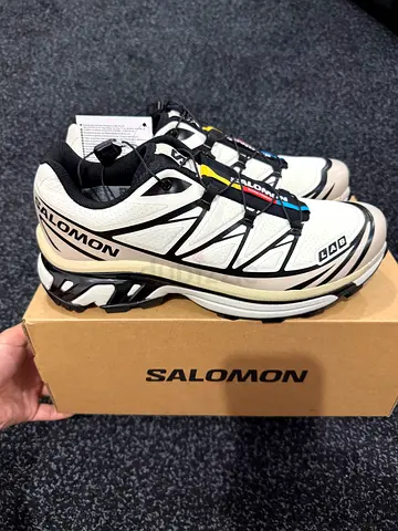 Salomon XT 6 Vanilla Ice 8 UK / 8.5 US Mens 9.5 US Womens / 42 EUR