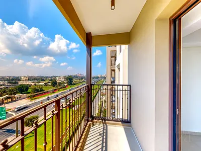 Spacious 2BR + Maid | Balcony | Community View