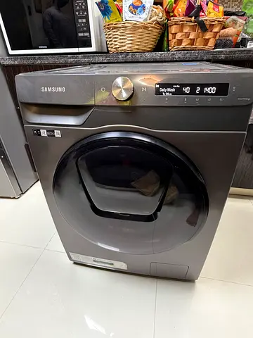 Samsung 9/6kg Washer/Dryer Combo with AI Control, Add Wash, Air Wash WD90T554DBN/GU , DELIVERY + WAR