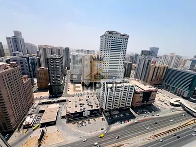 Luxury Living_Big Space_Parking Free_Balcony_Open View_Wadrobes_Aminties Free_Prime Location Near close exit to dubai