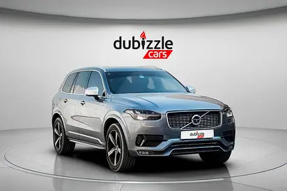 AED 912/month | 2019 Volvo XC90 T6 R Design | GCC Specs | Ref#527973