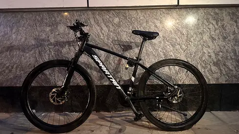 spartan 27’5 inch black mountain cycle