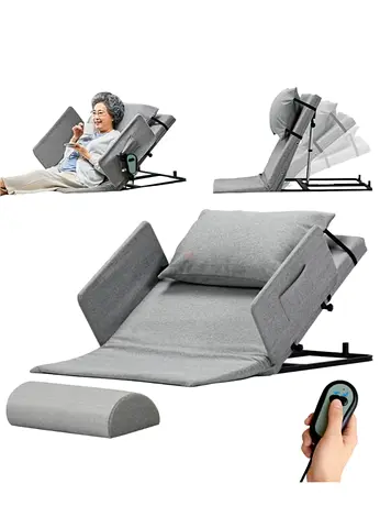 Electric Sit-Up Bed // Adjustable Backrest Assist Bed