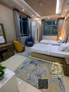 Furnished Studio for Rent | Ajman Corniche
