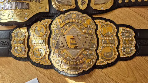 AEW World Championship Replica Belt - Good Condition