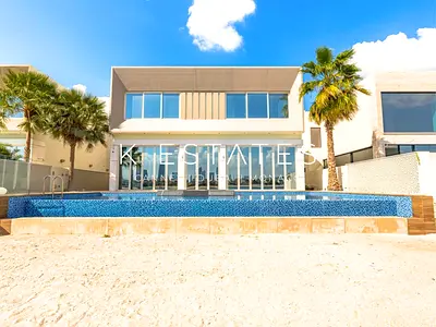 Custom Villa | Unfurnished | Private Beach