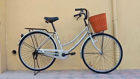 Cruiser bike Japan import Free delivery used refurbished 100% working with basket and soft seat