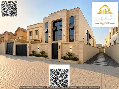 فيلا جديدة زاوية شارع و سكة مع روف موقع مميز قريب شارع الشيخ عمار و شارع التلة الروضة 2