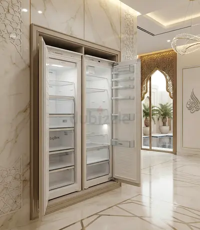 Siemens Built-In Separate Fridge & Freezer Set – Integrated Kitchen Design