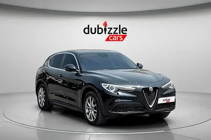 AED 593/month | 2018 Alfa Romeo Stelvio | GCC Specs | Ref#526956