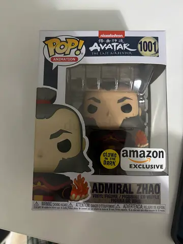 Funko Pop! Avatar Admiral Zhao (Amazon Exclusive Glow-in-the-Dark) - New in Box