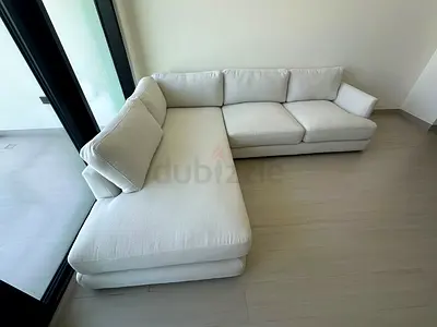 Brand new Condition West Elm Haven L Shape Sofa Beige
