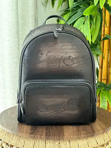 BERLUTI* Time Off Backpack Venezia Calf Leather