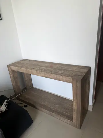 Pottery Barn Wood Console Table for sale