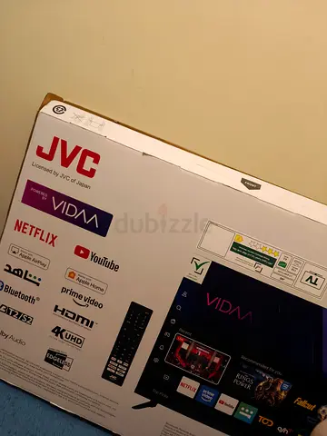 JVC 43-inch Smart LED TV (VIDAA) - Boxed
