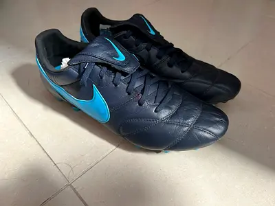NIKE PREMIER II FG - OBSIDIAN BLUE FOOTBALL BOOTS - UK 9 EU 44