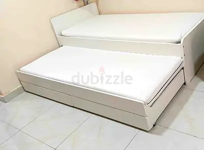 Ikea slakt bed with mattress 2