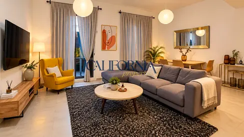 Semi-Furnished | Road and Park View