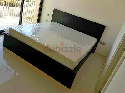 Ikea Queen size bed with mattress and storage drawers