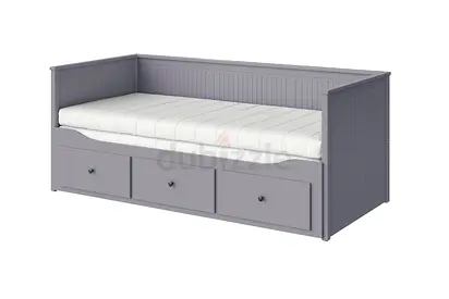 IKEA HEMNES Daybed Frame w/ 2 IKEA Mattresses – excellent condition