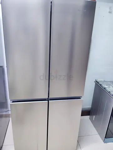 4-Door Stainless Steel Refrigerator (French Door Style) - Good Condition