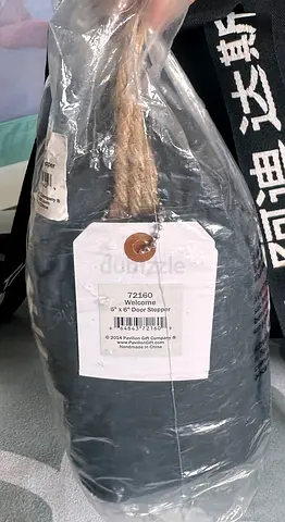 Fabric Rope Door Stopper — New in Packaging