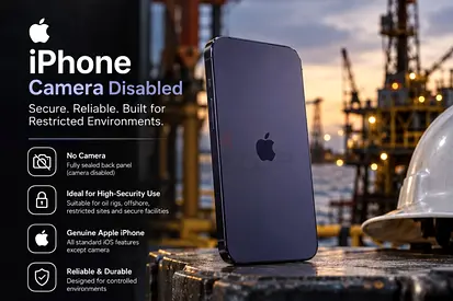 Apple iPhone – Camera Removed & Fully Sealed | High Security Use